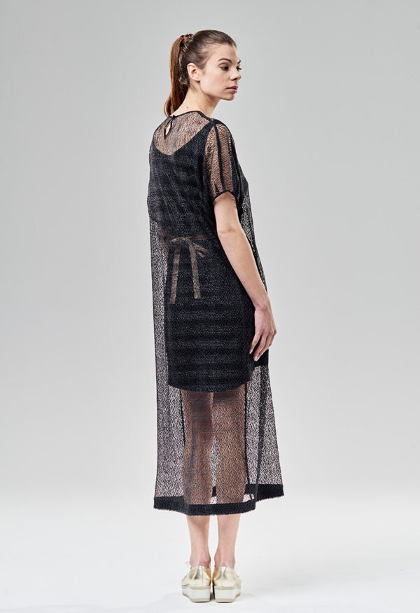 Sukienka siatkowa z koszulką Viola Śpiechowicz 03